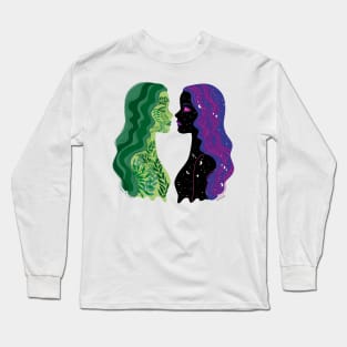 Nature and Space Long Sleeve T-Shirt